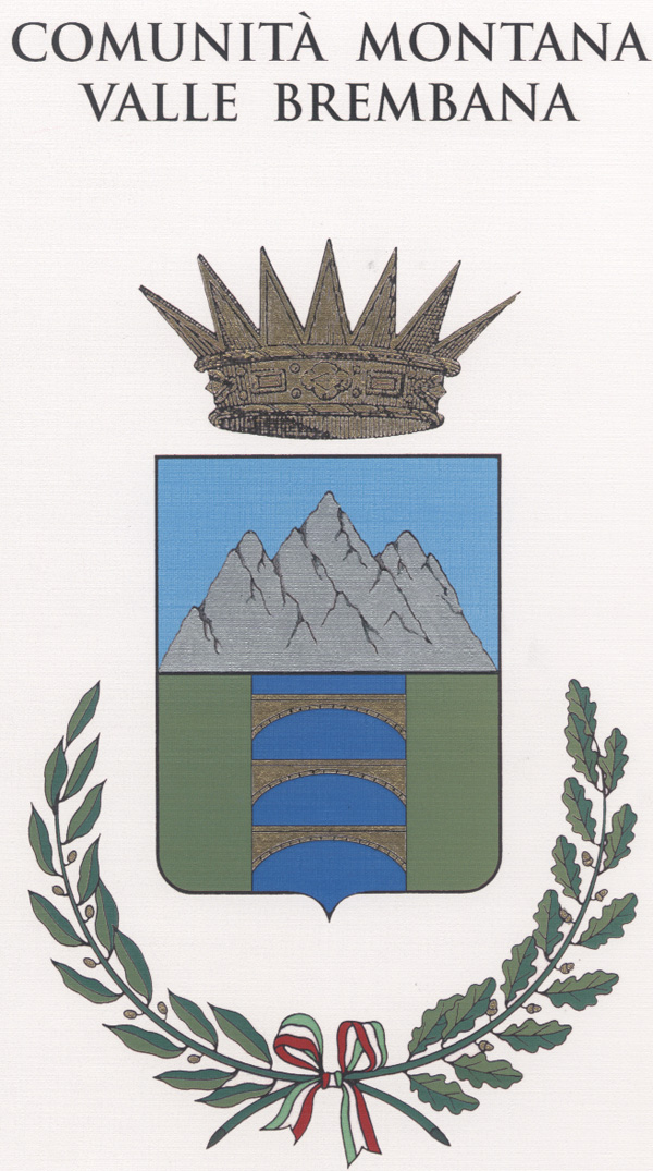 Emblema della Comunità Montana " Valle Brembana"